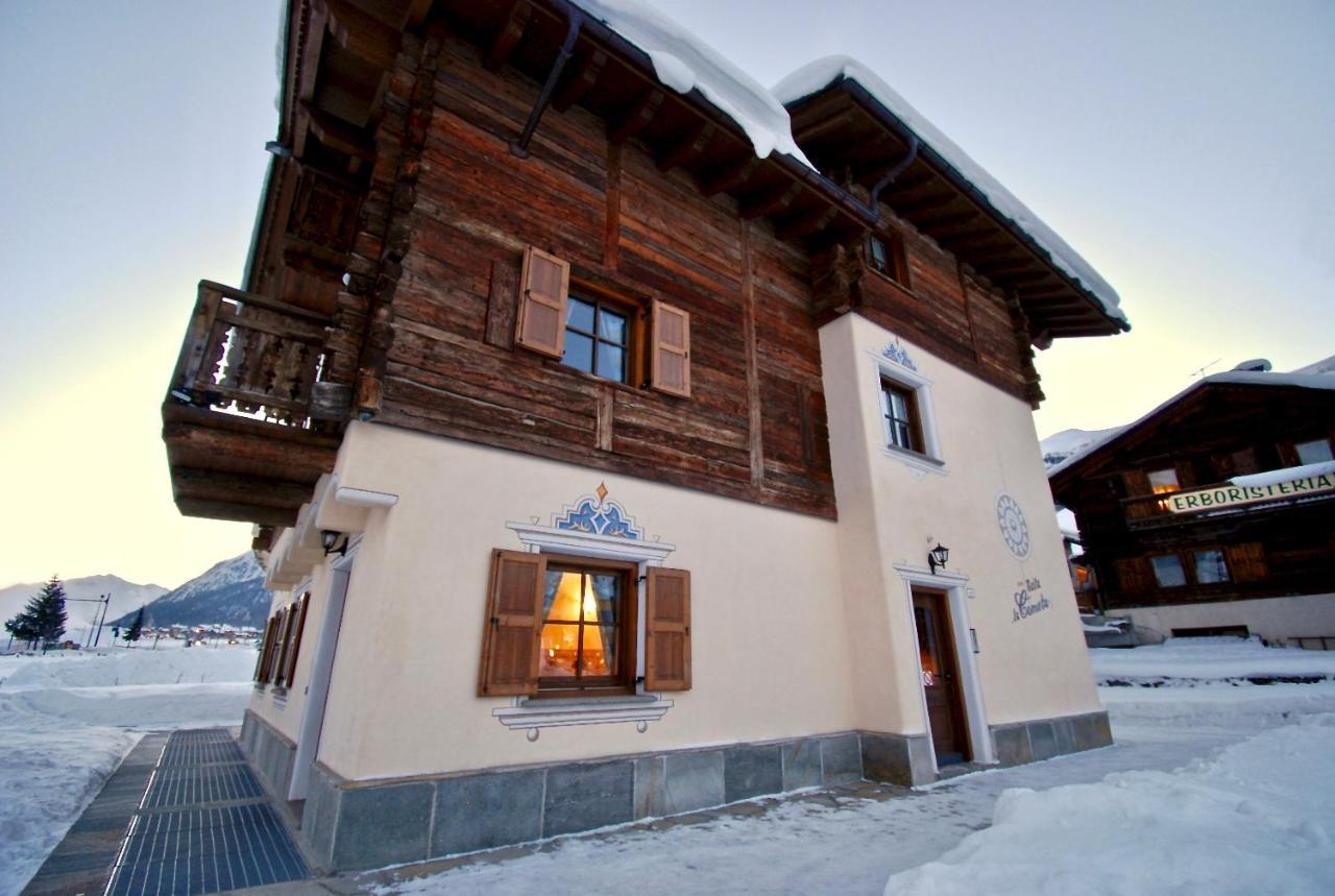 Baita La Cometa Livigno Bagian luar foto